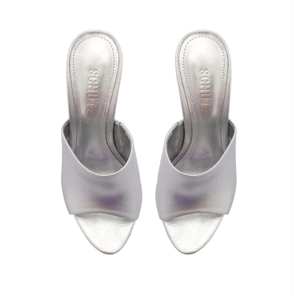 Aprill Metallic Leather Sandal